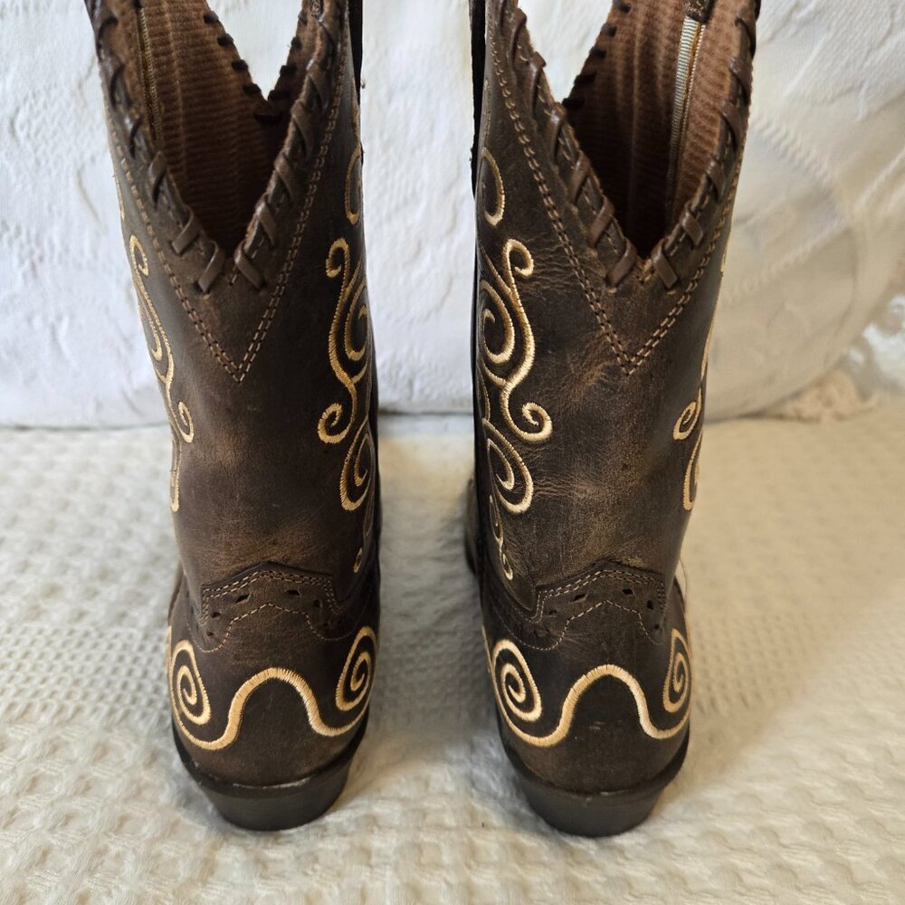 PRICE DROP**  Youth ARIAT 4LR BOOTS - Picture 4 of 7